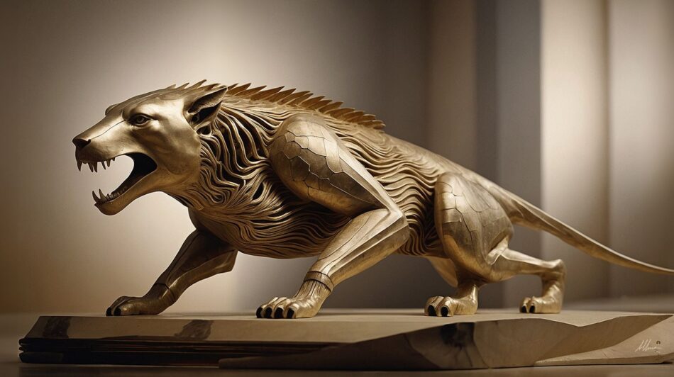 animales fantásticos,selección de originales imágenes,secciones de esculturas figurativas,papel simbólico crucial en la historia del arte,la religión y la filosofía,,bestiarios medievales,seres imaginarios,literatura fantástica